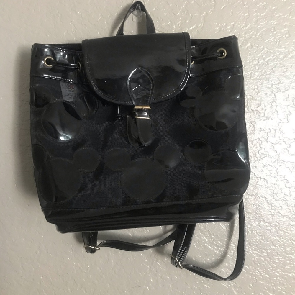 Disney vinyl material backpack